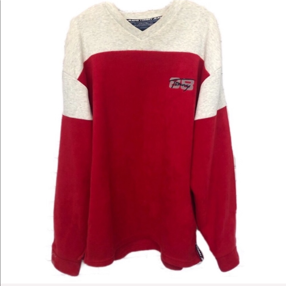 Vintage 1990’s TOMMY HILFIGER JEANS pullover - Picture 2 of 8